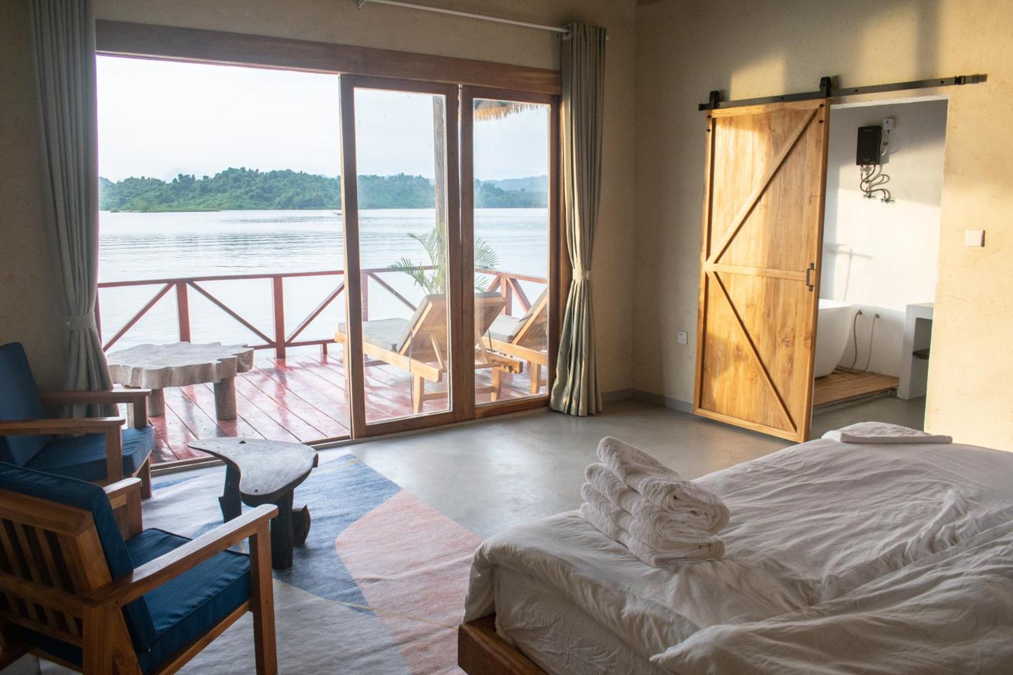 Sunset Nam Ngum Resort Vang Vieng Exterior photo